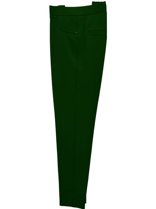 pant gabardine elas 16224 CARLA FERRONI | CF16225VERDE